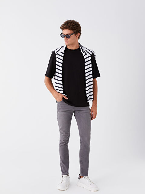 LCW Jeans 760 Skinny Fit Erkek Jean Pantolon - W35374Z8-GRD