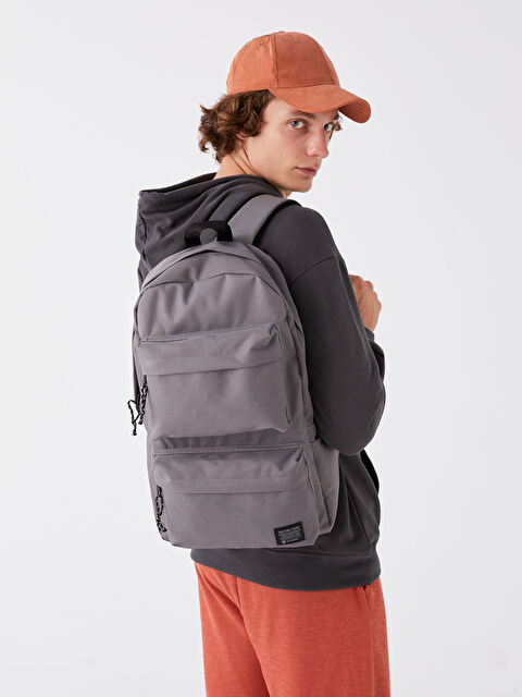 LCW ACCESSORIES Etiket Baskılı Erkek Sırt Çantası - W35797Z8-L8N