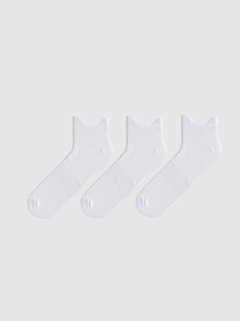 LCW ACCESSORIES Men's Sports Booties Socks 3-pack - W36143Z8-J5E