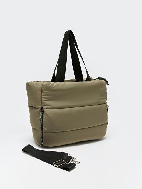 LCW ACCESSORIES Fermuar Detaylı Kadın Omuz ve Kol Çantası - W36287Z8-VBN