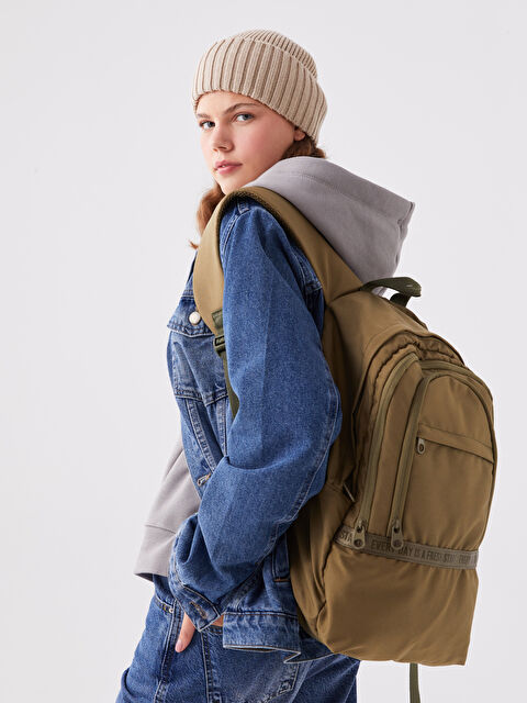 LCW ACCESSORIES Yazı Baskılı Kadın Sırt Çantası - W36476Z8-VC9