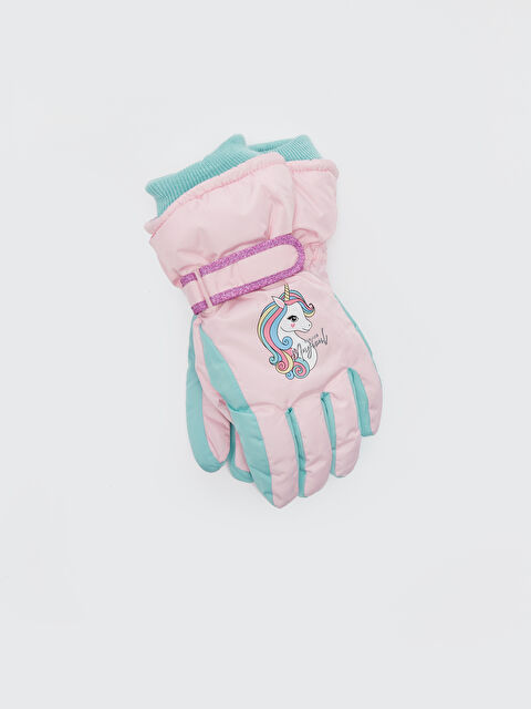 LCW ACCESSORIES Baskılı Kız Çocuk Eldiven - W36868Z4-JH4