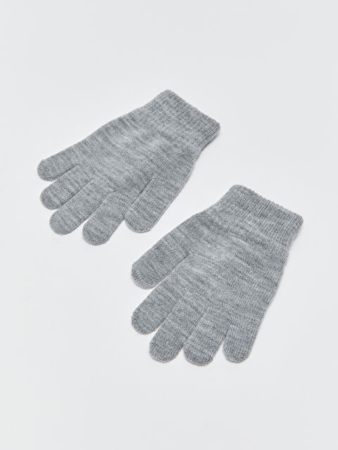 LCW ACCESSORIES Boy's Tricot Gloves - W36881Z4-LAK