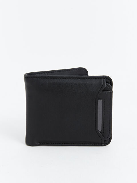 LCW ACCESSORIES Deri Görünümlü Erkek Cüzdan ve Kartlık - W37165Z8-HUC