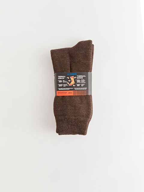 LCW ACCESSORIES Termal Erkek Soket Çorap - W37515Z8-RUG