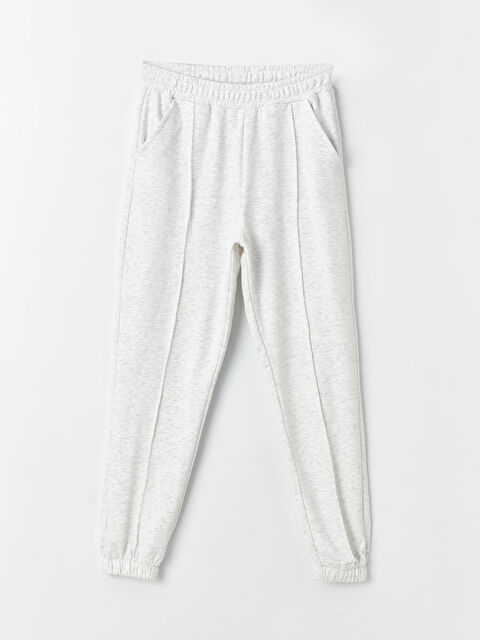 LCW Kids Beli Lastikli Basic Kız Çocuk Jogger Eşofman Altı - W38514Z4-LAL