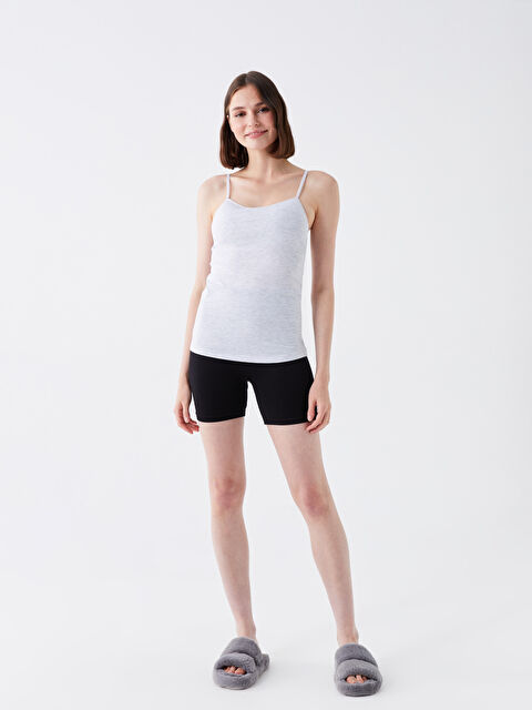 LCW DREAM Beli Lastikli Düz Seamless Kadın İçlik Tayt - W38734Z8-CVL