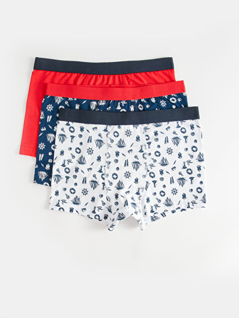 LCW Kids Printed Cotton Boy Boxer 3-Pack - W38814Z4-LSJ