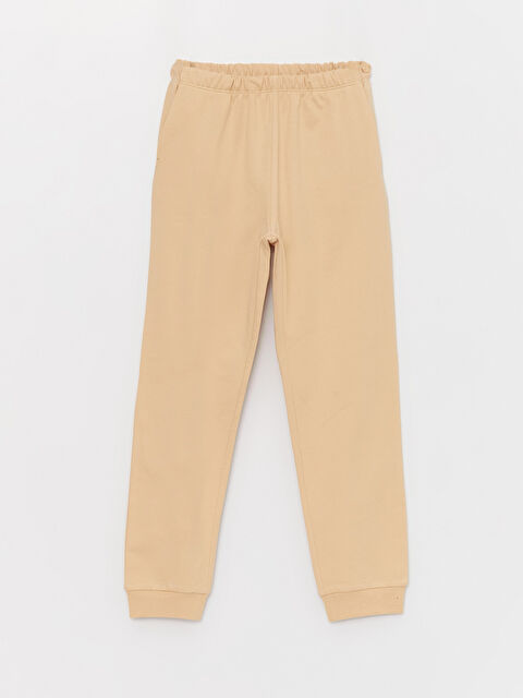 LCW Kids Beli Lastikli Basic Kız Çocuk Pijama Alt - W39580Z4-FFR