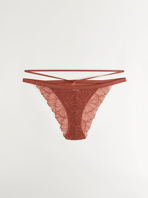 LCW DREAM Dantel Detaylı Brazilian Külot - W3AB15Z8-HPB