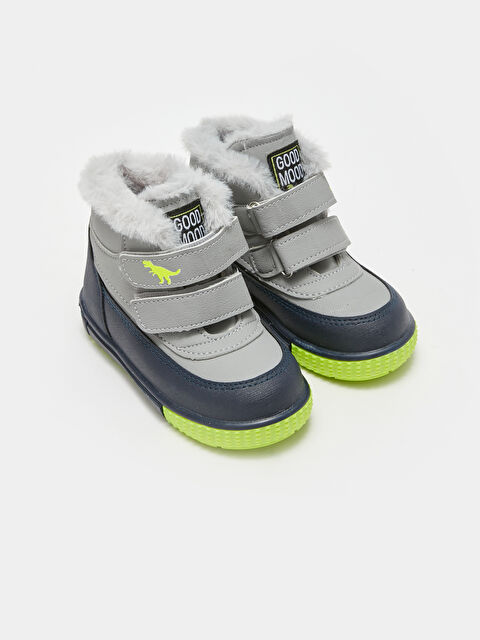 LCW STEPS Baskılı Cırt Cırtlı Erkek Bebek Bot - W3AB67Z1-PVU