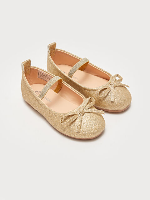 LCW STEPS Simli Lastikli Kız Bebek Babet - W3BC55Z1-GHW