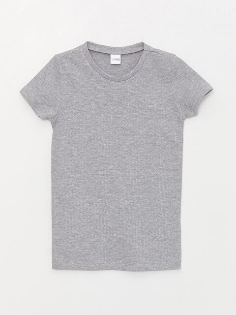 LCW Kids Bisiklet Yaka Kısa Kollu Erkek Çocuk Termal Atlet - W3BF70Z4-LAL