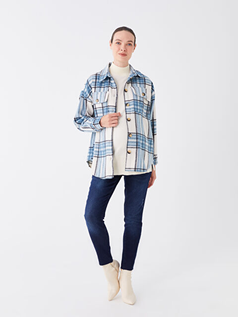 LCWAIKIKI Maternity Karın Panelli Slim Mom Cep Detaylı Hamile Jean Pantolon - W3BI17Z8-507