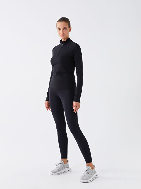 XSIDE ACTIVE Women's Elasticated Waist Plain Sports Leggings - W3BT56Z8-CVL