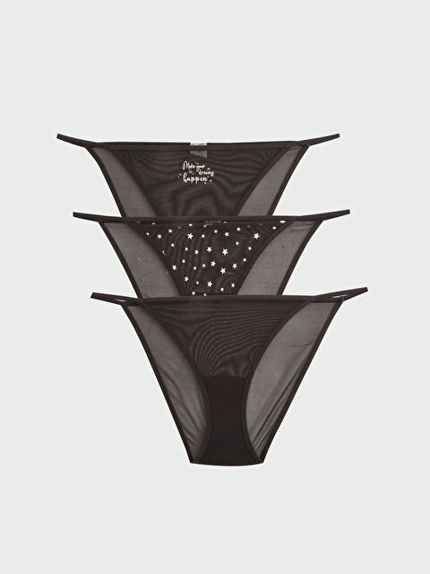 LCW Young Yılbaşı Temalı Bikini Külot 3'lü - W3BY30Z8-CVL