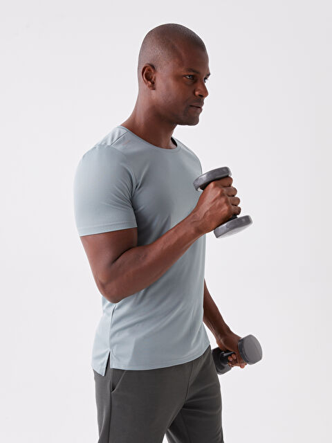 XSIDE ACTIVE Crew Neck Short Sleeve Men's Sports T-Shirt - W3BY36Z8-H9H