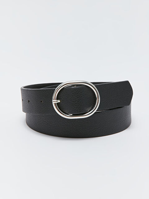 LCW ACCESSORIES Deri Görünümlü Kadın Kemer - W3CC68Z8-HUC