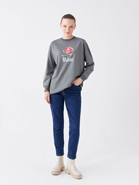 LCW Modest Mom Fit Women's Jeans - W3CH36Z8-309