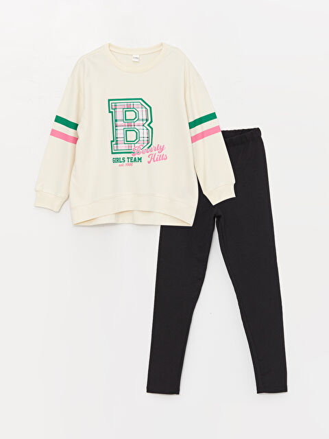 LCW Kids Пижамный комплект - W3CH73Z4-FDL