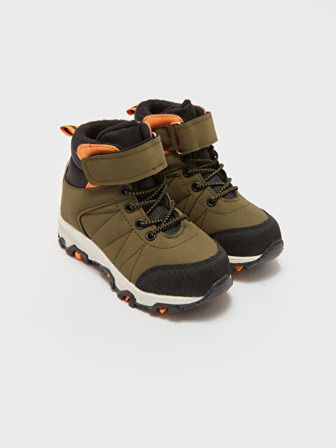 LCW STEPS Deri Görünümlü Erkek Bebek Bot - W3CI85Z1-VF8