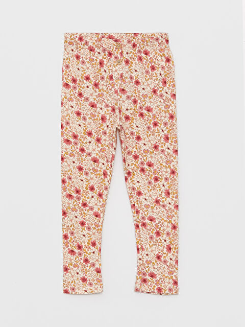 LCW Kids Beli Lastikli Kız Çocuk Tayt - W3CO38Z1-KTU