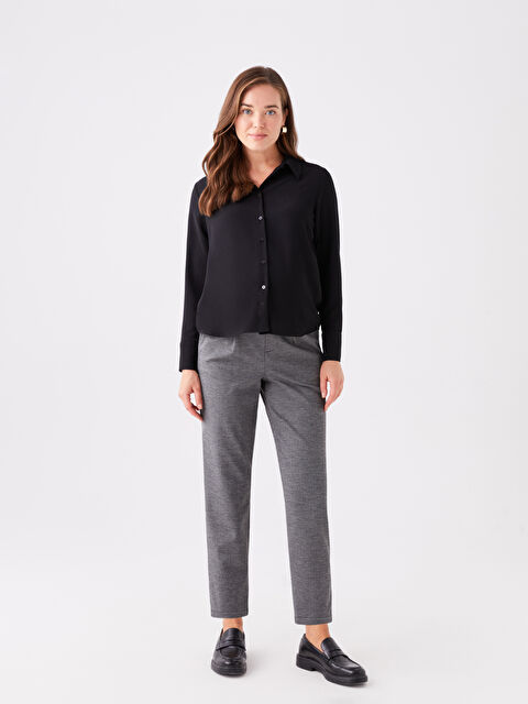 LCWAIKIKI Maternity Beli Lastikli Rahat Kalıp Hamile Pantolon - W3DB87Z8-VK9