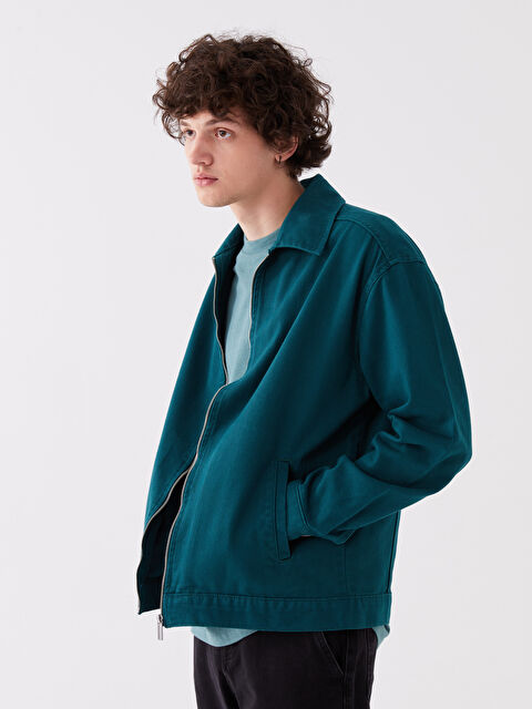 XSIDE Rahat Kalıp Gömlek Yaka Erkek Mont - W3DB90Z8-QKM