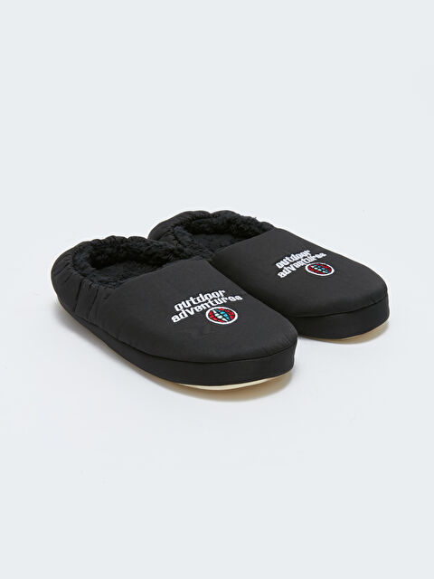 LCW STEPS Nakışlı Erkek Çocuk Ev Ayakkabısı - W3DD21Z4-HUC