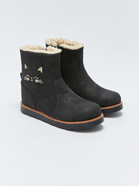 LCW STEPS Fermuarlı Kız Çocuk Bot - W3DD60Z4-HUC