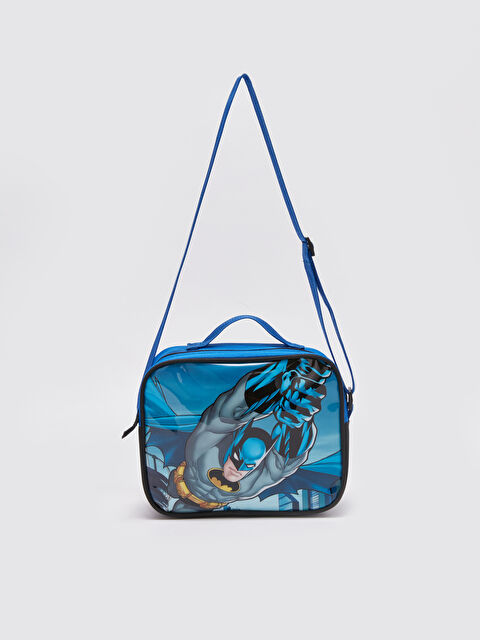 LCW ACCESSORIES Batman Baskılı Okuldaki Süper Kahramanım Beslenme Çantası - W3DD90Z4-M0T