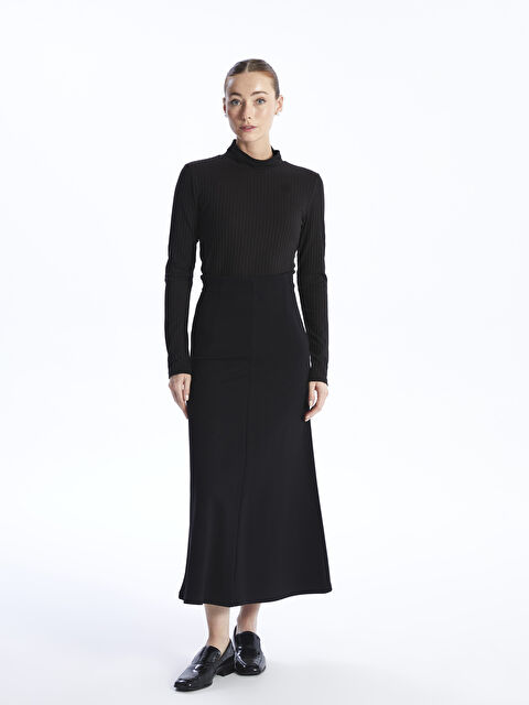 LCWAIKIKI Classic Dar Fit Kadın Etek - W3DE61Z8-CVL