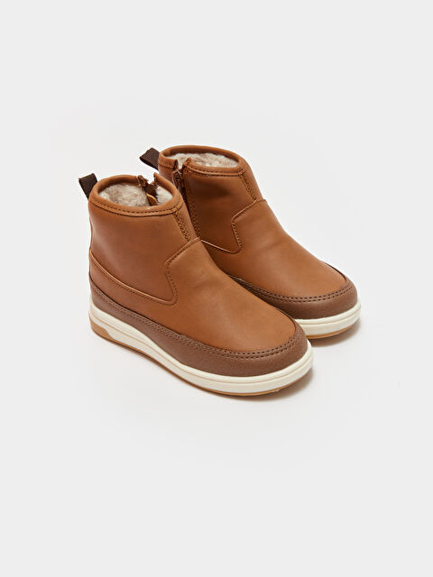 LCW STEPS Deri Görünümlü Kız Bebek Bot - W3DE99Z1-V3C