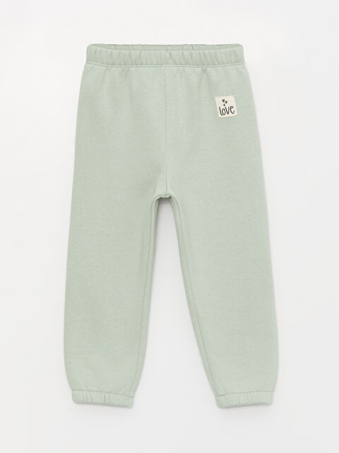 LCW baby Beli Lastikli Basic Kız Bebek Eşofman Alt - W3DM87Z1-FKS