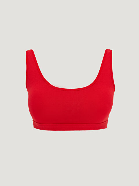 LCW Young Balensiz Pedli Düz Büstiyer - W3DN07Z8-HMW