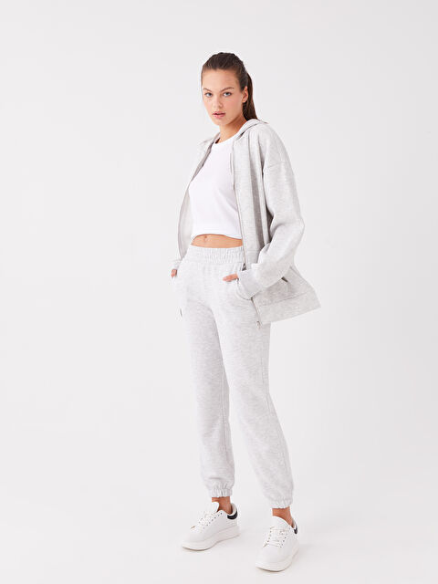 XSIDE Kadın Beli Lastikli Düz Jogger Eşofman Altı - W3DU46Z8-LAL