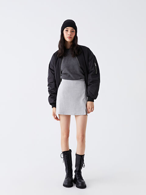 LCW Vision әйелдерге арналған серпімді белдік өрнексіз белдемше - W3DV38Z8-JMD