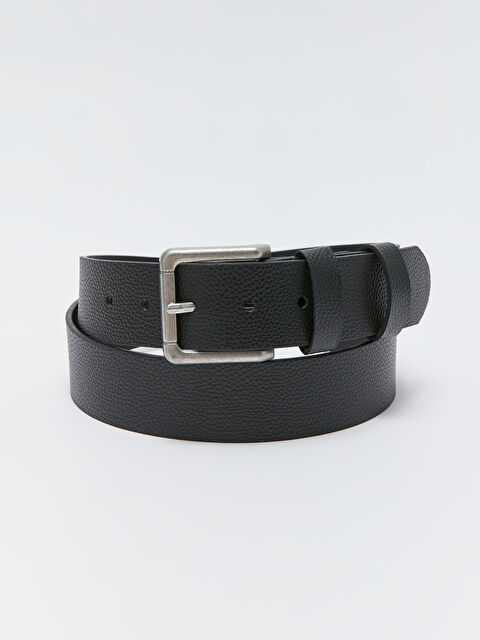LCW ACCESSORIES Faux Leather Men's Belt - W3EB03Z8-E0N