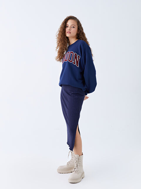 XSIDE Beli Lastikli Kadın Kalem Etek - W3EK78Z8-VB1