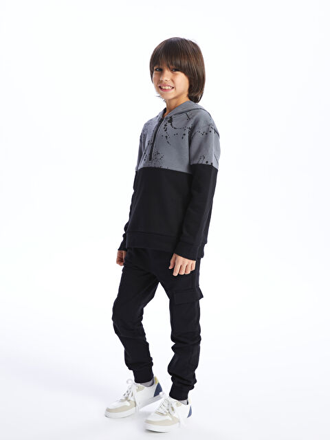 LCW Kids Beli Lastikli Basic Erkek Çocuk Jogger Eşofman Altı - W3EM71Z4-CVL