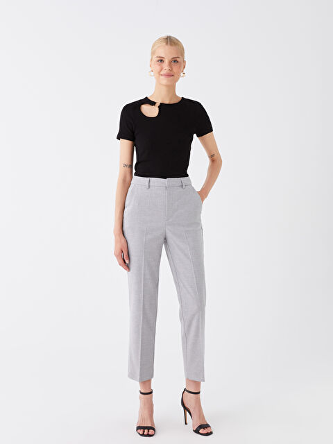 LCW Vision Standart Fit Kadın Pantolon - W3FB49Z8-GDU