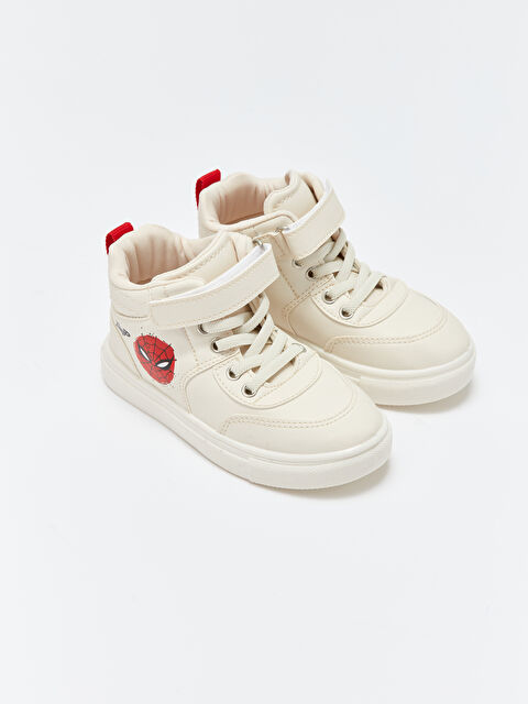 LCW STEPS Spider-Man Baskılı Erkek Bebek Bilek Boy Spor Ayakkabı - W3FE59Z1-J5E