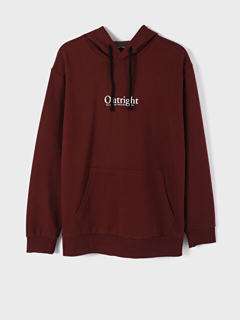 XSIDE Long Sleeve Printed Men's Hoodie - W3FY15Z8-HQV