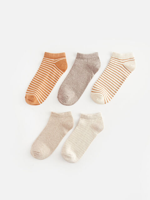LCW DREAM Desenli Kadın Patik Çorap 5'li - W3G363Z8-J0U