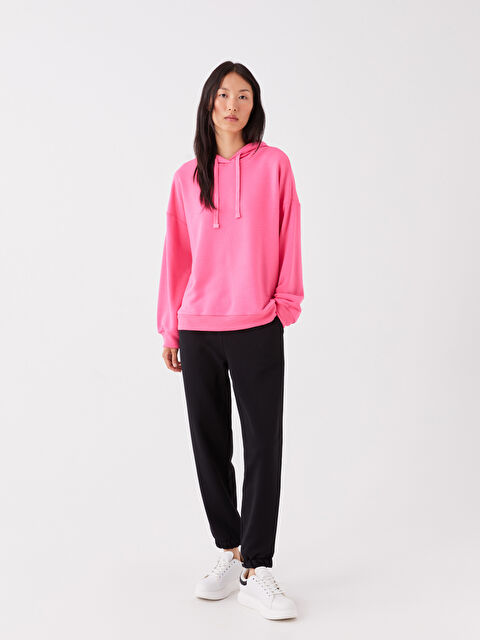 LCW Vision Beli Lastikli Rahat Kalıp Kadın Eşofman Altı - W3G830Z8-CVL