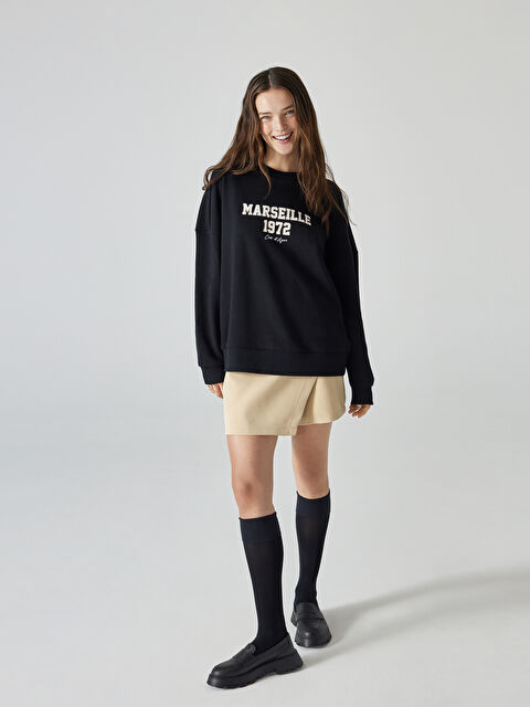 LCW STEPS Deri Görünümlü Kadın Loafer Ayakkabı - W3G979Z8-HUC