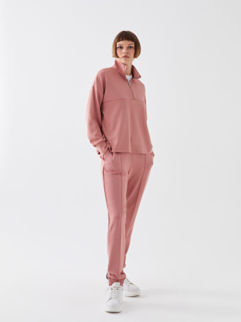 LCW Vision Kadın Beli Lastikli Düz Jogger Eşofman Altı - W3GB60Z8-GTA