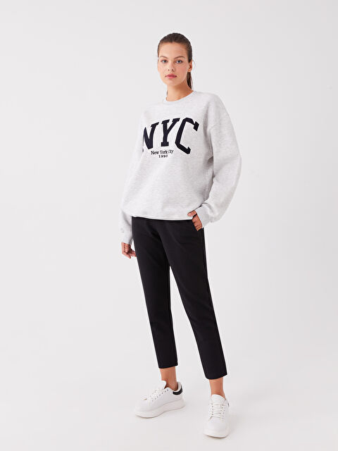 XSIDE Kadın Beli Lastikli Düz Eşofman Altı - W3GG88Z8-CVL