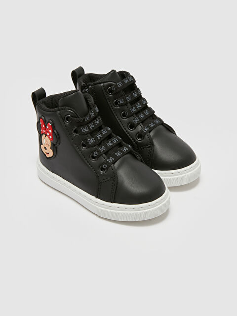 LCW STEPS Minnie Mouse Baskılı Bilek Boy Kız Bebek Spor Ayakkabı - W3GJ55Z1-HUC
