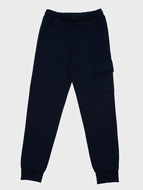 LCW Kids Elasticated Waist Boys' Cargo Sweatpants - W3GQ38Z4-E1J